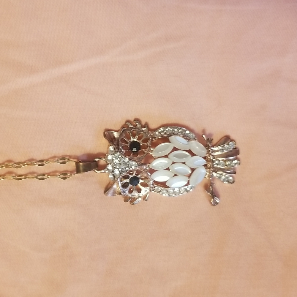 Beautiful owl necklace